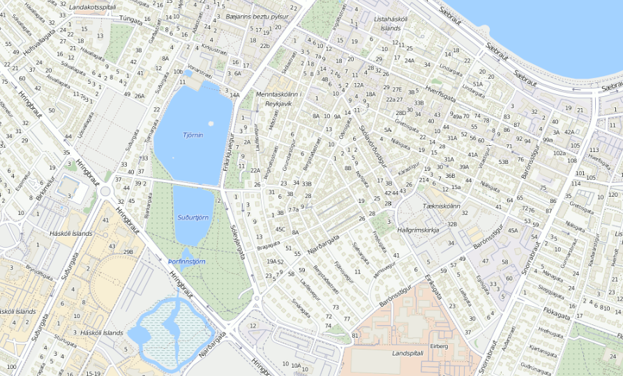 Rakning GPS kort